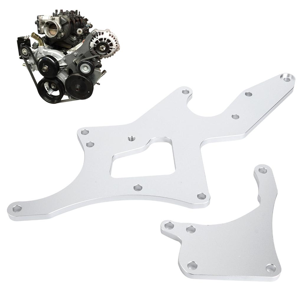 Engine Serpentine Bracket Alternator & Power Steering Pump Fit for LS Intake Manifolds 26?1029