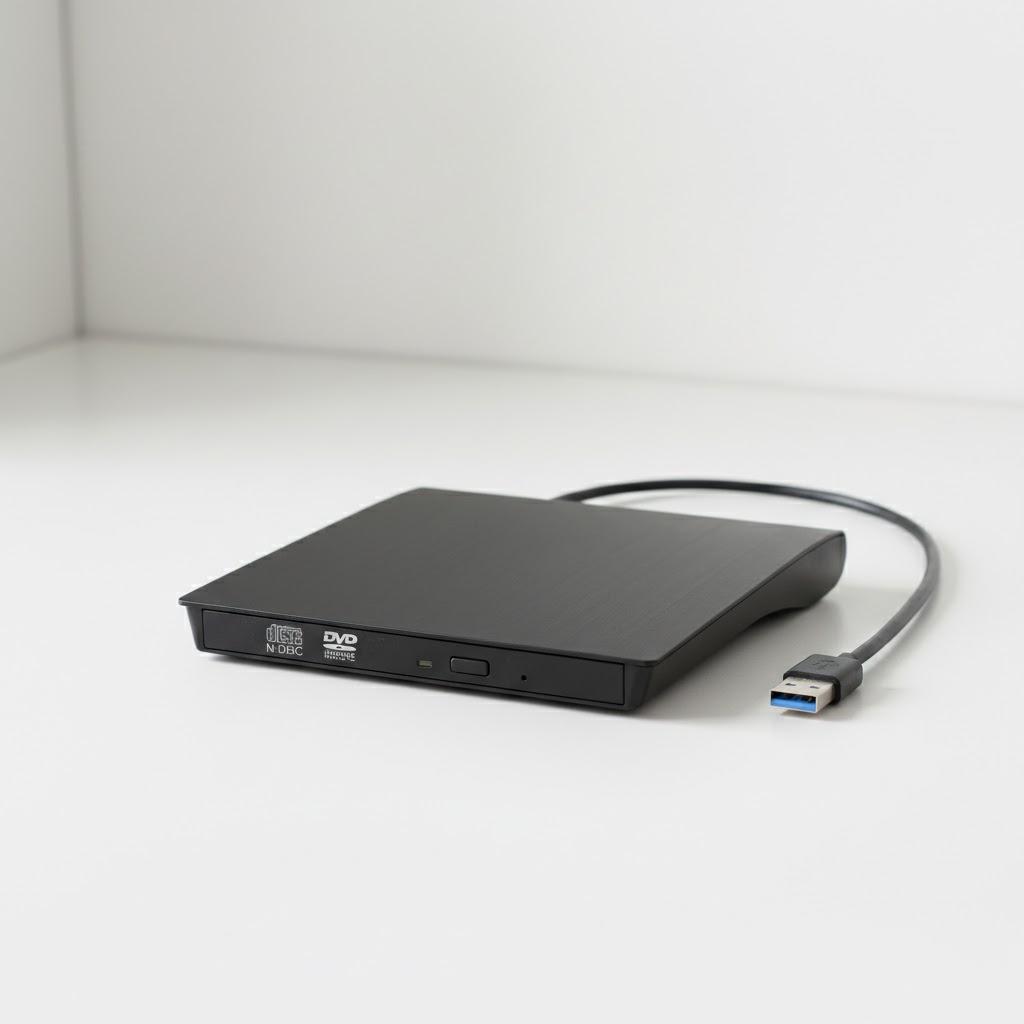 External USB 3.0 CD DVD Drive Burner Writer for Laptop Desktop Mac Windows Linux Portable High Speed