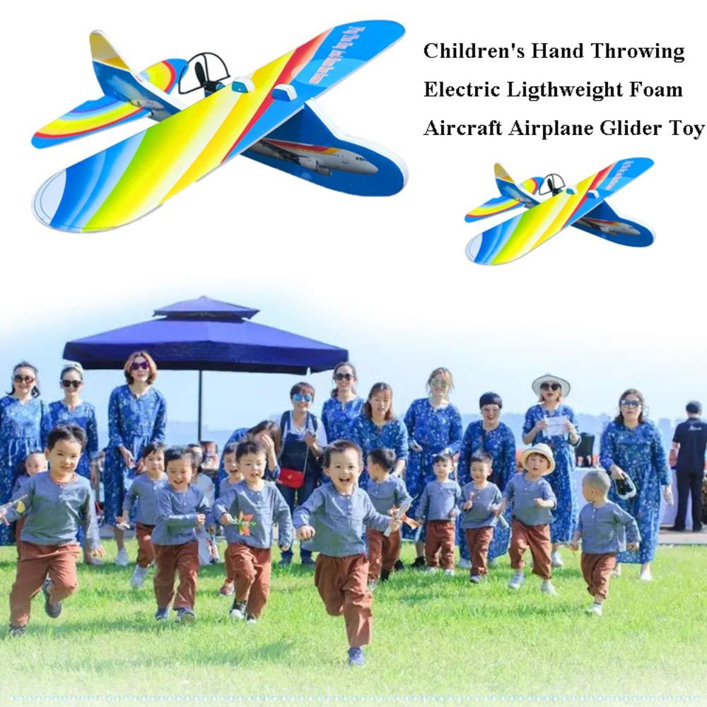 Ligthweight Electric Foam Aircraft EVA Airplane Glider Toy Model New DIY Assemble Airplanes Toys