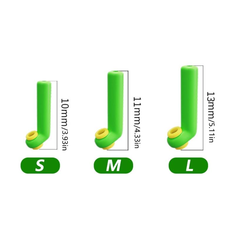 30pack High Strengths Silicones L Shape Bobbers Stoppers Fishing Gear Block for Various Water Condition