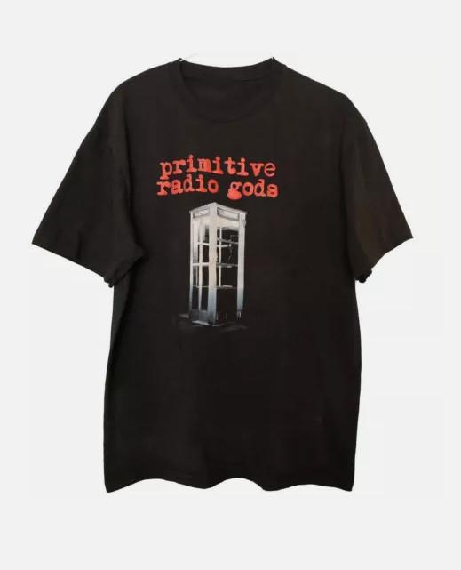 

SALE Vtg PRIMITIVE RADIO GODS Band Cotton Black Unisex Shirt Unisex T-Shirt XL