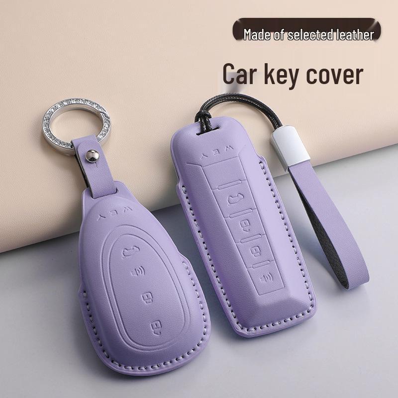 Great Wall WEY Blue Mountain Sheepskin 3D Key Fob Cover