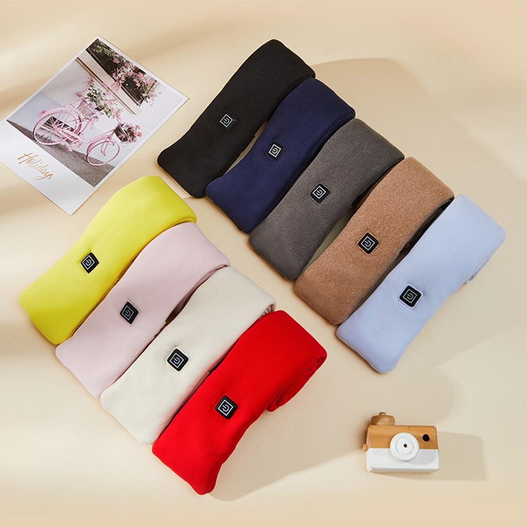 USB Heating Power Supply Warms Neck Heater For Outdoor Skiing Hiking Adventures Heated Scarf Rechargeable Wireless