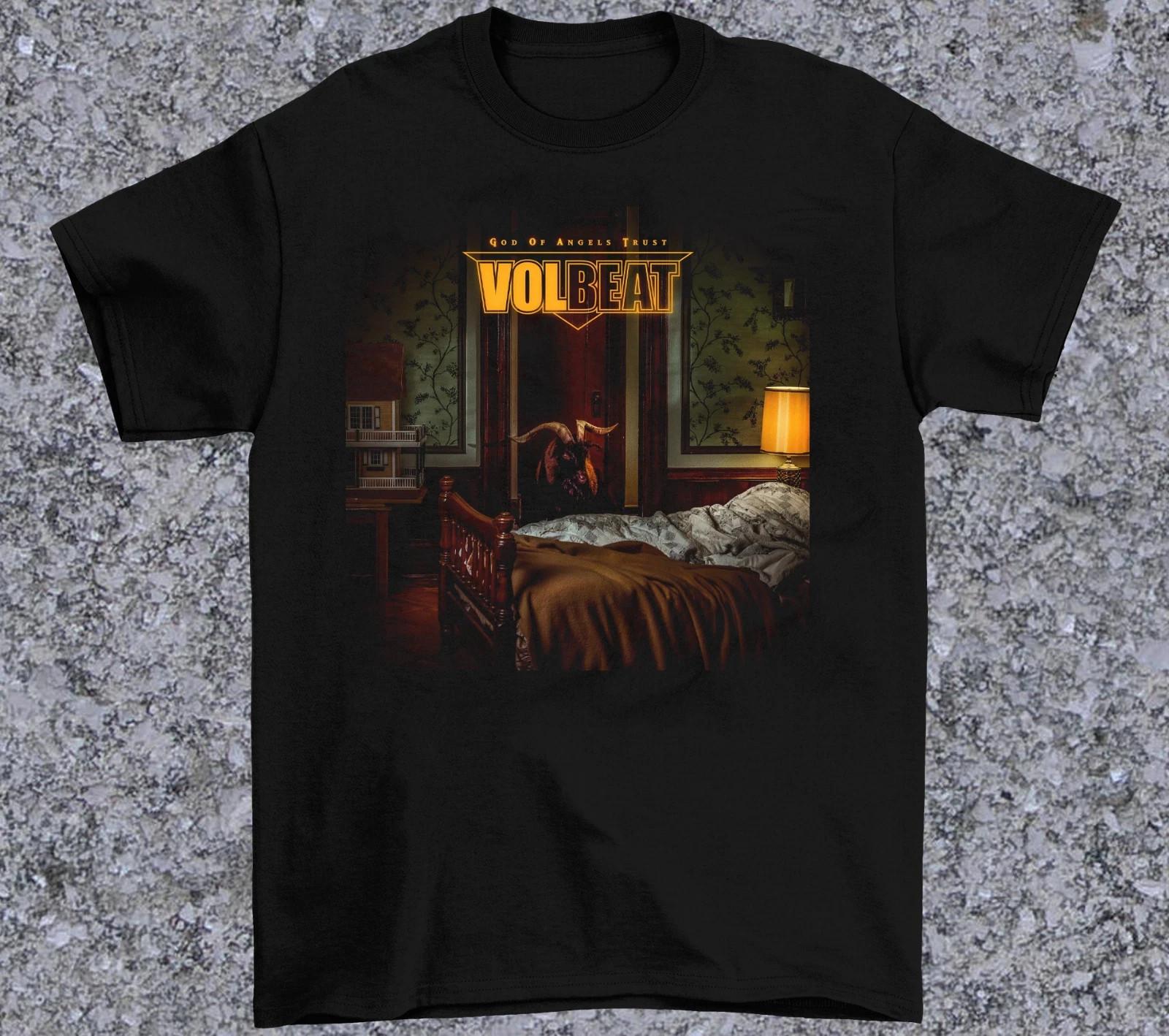 Volbeat God Of Angels Trust T Shirt Black All Size Gift Fan UB184 XXXL