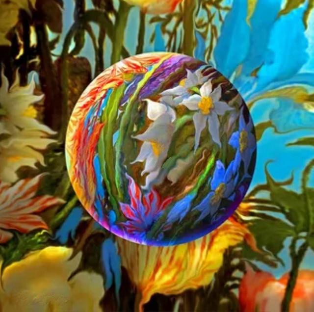 5D DIY Diamond Painting Full Round Sunflowers Embroidery Handmade Diamond Art