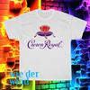 Nueva Camiseta para Hombre Crown Royal Essential Logo divertida talla S a 5XL