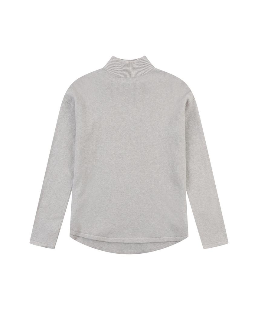 VANAKE Mock Neck Simple Knit_Vb3Zktug07Z