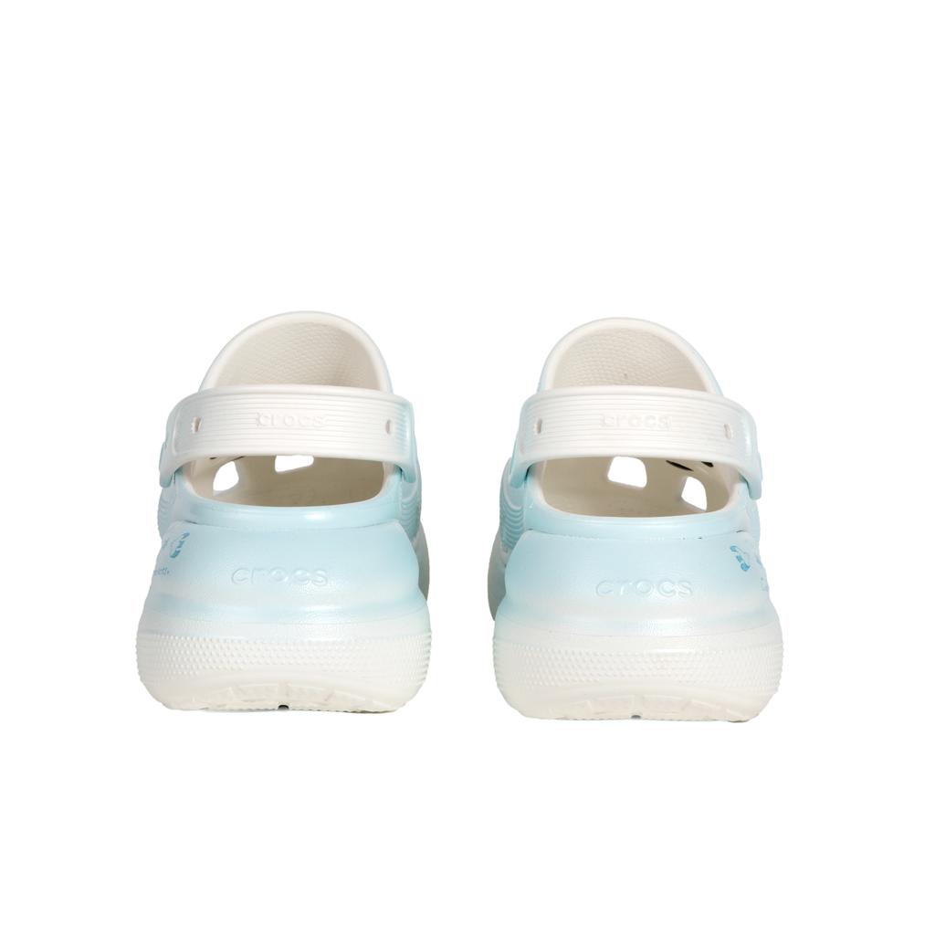 Crocs Crush Clog EVA Made in Stars Seaside Essay Handwritten Graffiti Beach Casual Comfortable Hole Shoes Women's White