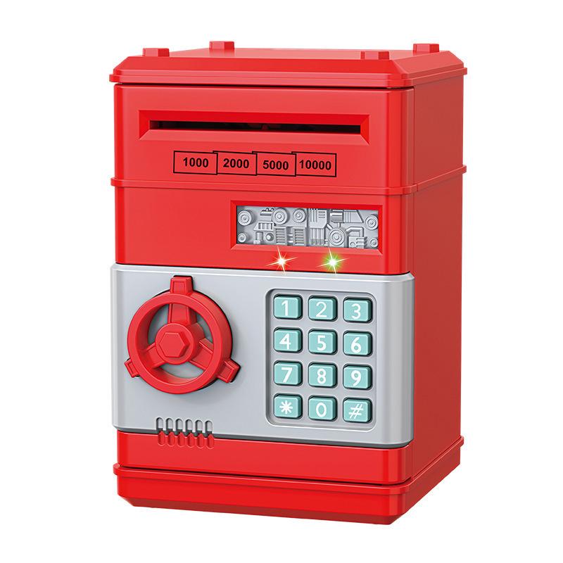 Automatic Password-Protecting Children's ATM Piggy Bank Toy