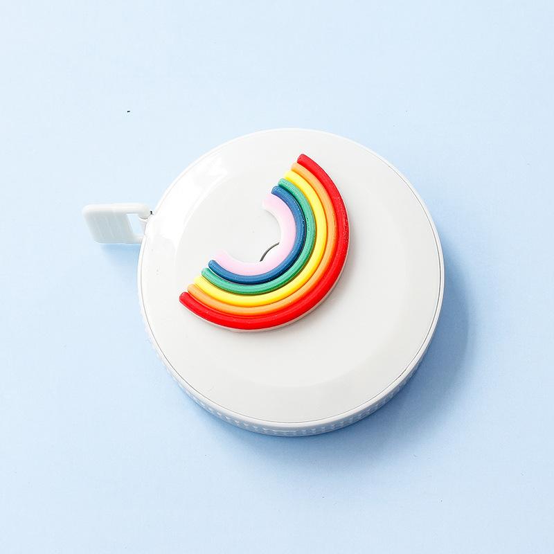 Double Sided Measuring Tape Cute Portable Cartoon Stationery Cartoon Tape Measure Small 1.5 Meters