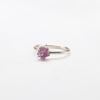 OR D`OR Amethyst Flower Ring