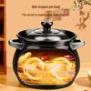 Durable Clay Casserole Pot for Gas Stoves