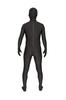 Clearstone Invisible Man Cosplay Halloween Full Body Zentai Suit, Pantex, Unisex, Black