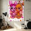 Alien Parade Custom Name Wall Tapestry Aesthetic Wall Hanging Printed Fabric Blanket Decorative Tapestries For Bedroom Room Home Decor
