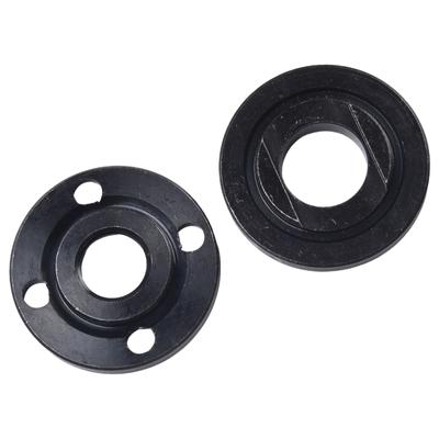 Replacement Angle Grinder Metal Pressur-Plate Inner Outer Flange Nut Set Tools