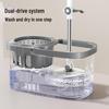 Mayflower Hands-Free Spin Mop with Bucket
