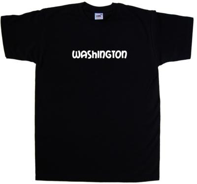 Washington Text T-Shirt