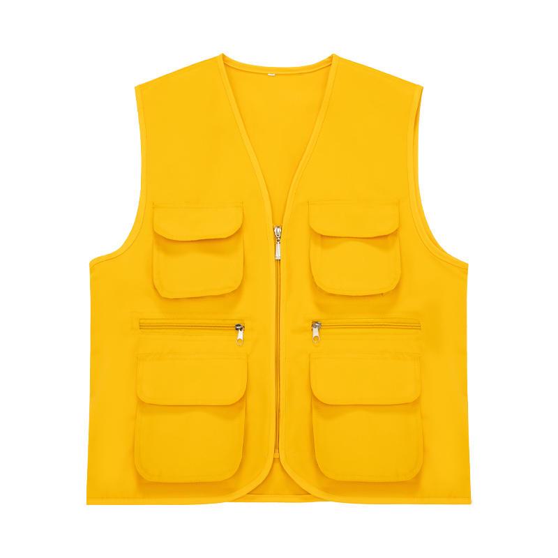 Custom Logo Breathable Mesh Reflective Vest for Public Service & Volunteer Activities