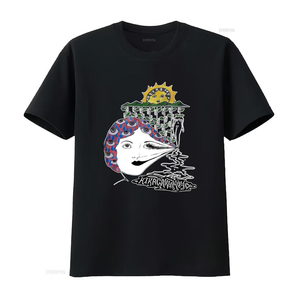Vtg Kikagaku Moyo Band Artistic Music Lover Cotton T Shirt S 5XL for Fans Unique Design vintage Washed graphic Stretched