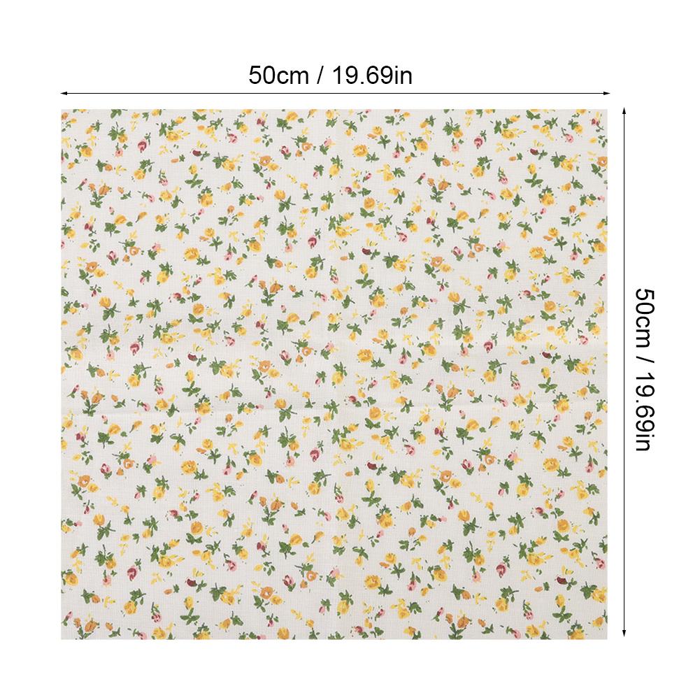7pcs Celsius set 100% Cotton Batiks Sewing Craft Cloth for Wallet Cushion Cover (S)