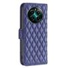 BINFEN COLOR BF Style-14 For Realme 12 4G/12+ 5G Case Wallet Rhombus Leather Phone Cover