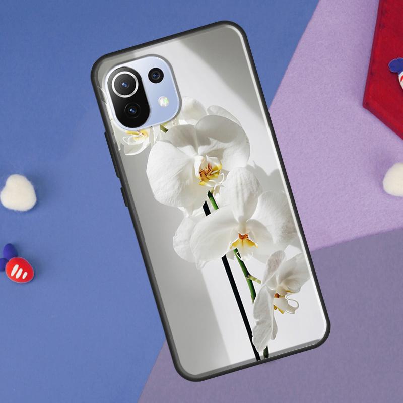 Orchid Flowers Colorful Cover For Xiaomi 14 Ultra 13 11T 12T 13T 14T Pro POCO X6 X7 Pro X3 X5 F3 F5 F6 M6 Pro Case