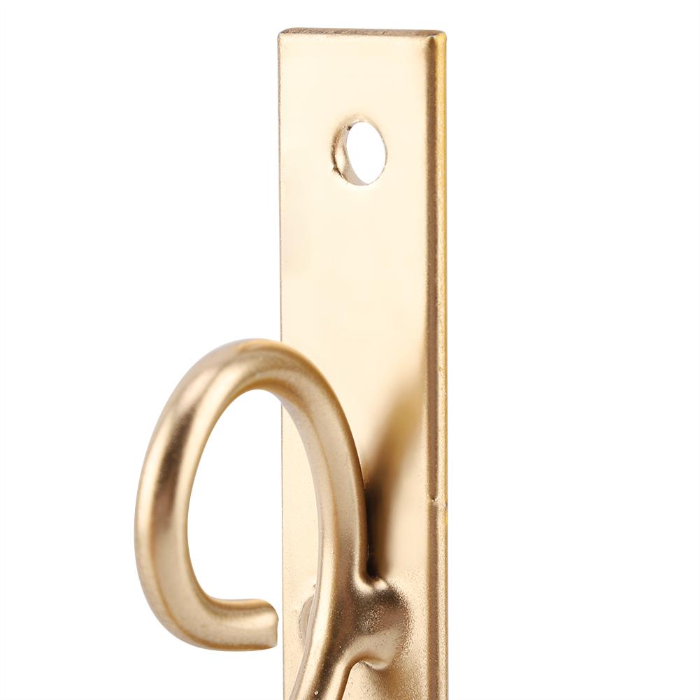 Iron Wall Hanging Bracket Art Plant Holder Hanger Hook Garden Decor