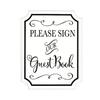 Amscan Please Sign MDF Wedding Guest Book