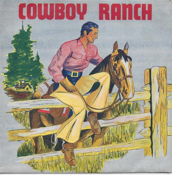 

7-дюймовая пластинка TEX MORRIS THE RANCHERS Cowboy Ranch BE2 BEANO 1963 Великобритания Детская Б/у