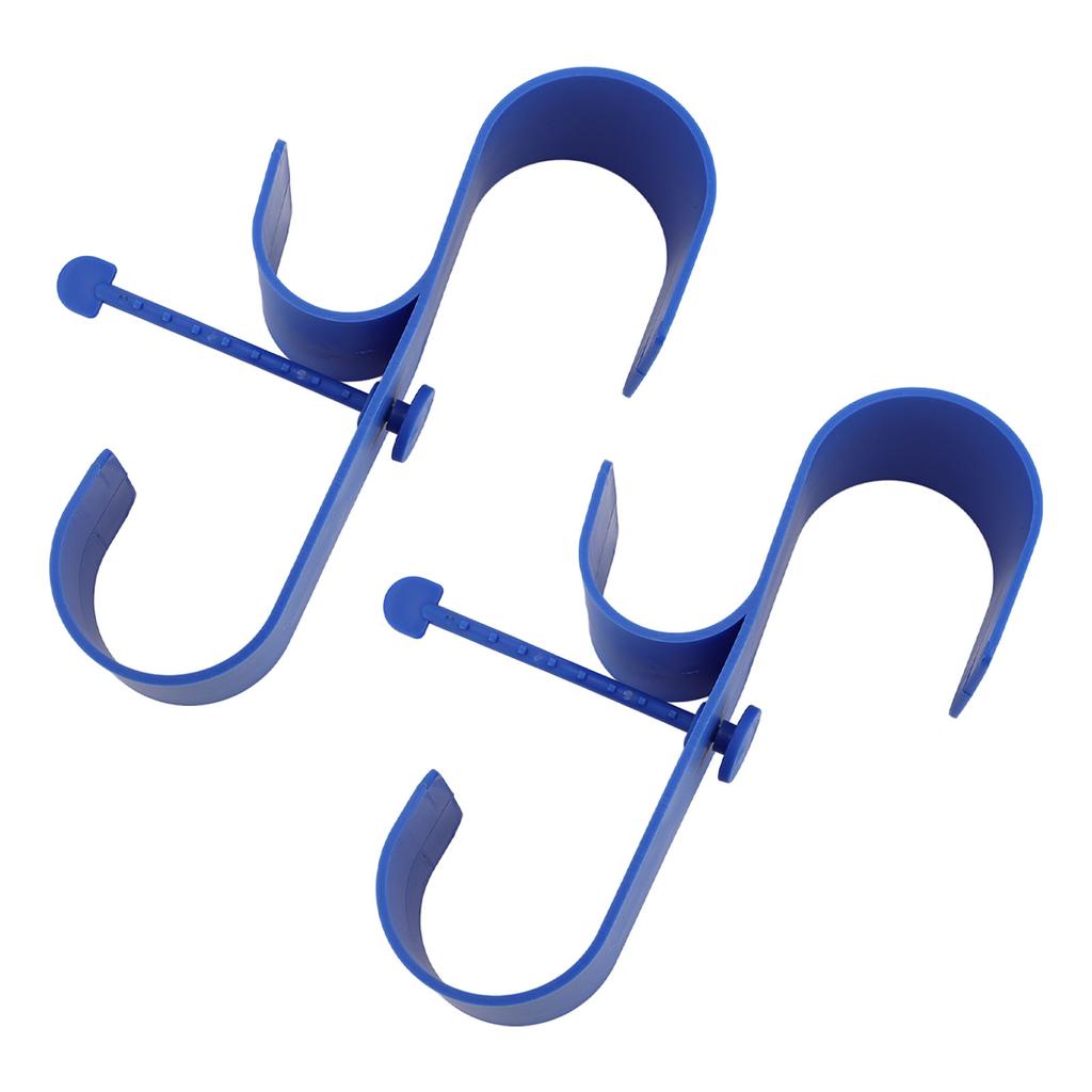 2PCS Pool Fence Hooks Swimming Pool Pole Hanger Multifunctional Wall Pool Tool Holder for Hoses
