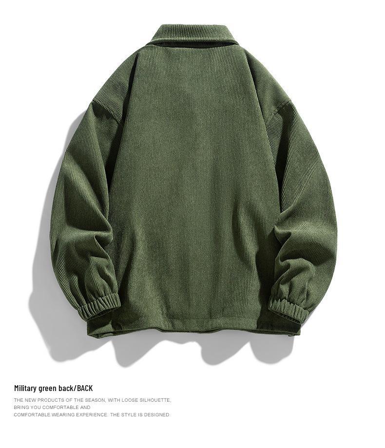 2024 Trendy Corduroy Baseball Jacket for Couples