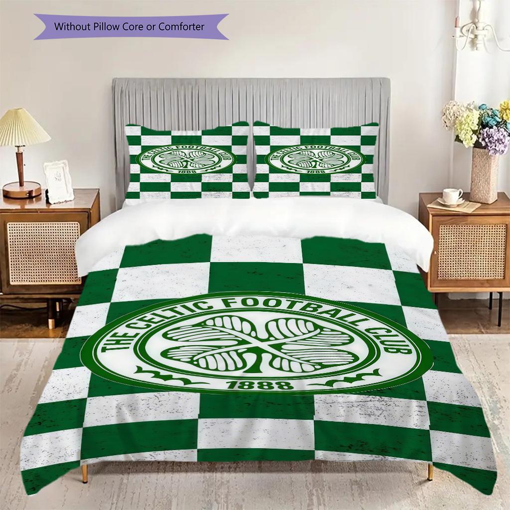 Celtic Heritage Pride Three-piece Set(1 * Duvet Cover + 2 * Pillowcase, Without core)Soft and Comfortable Bedding Set Christmas Birthday Gift