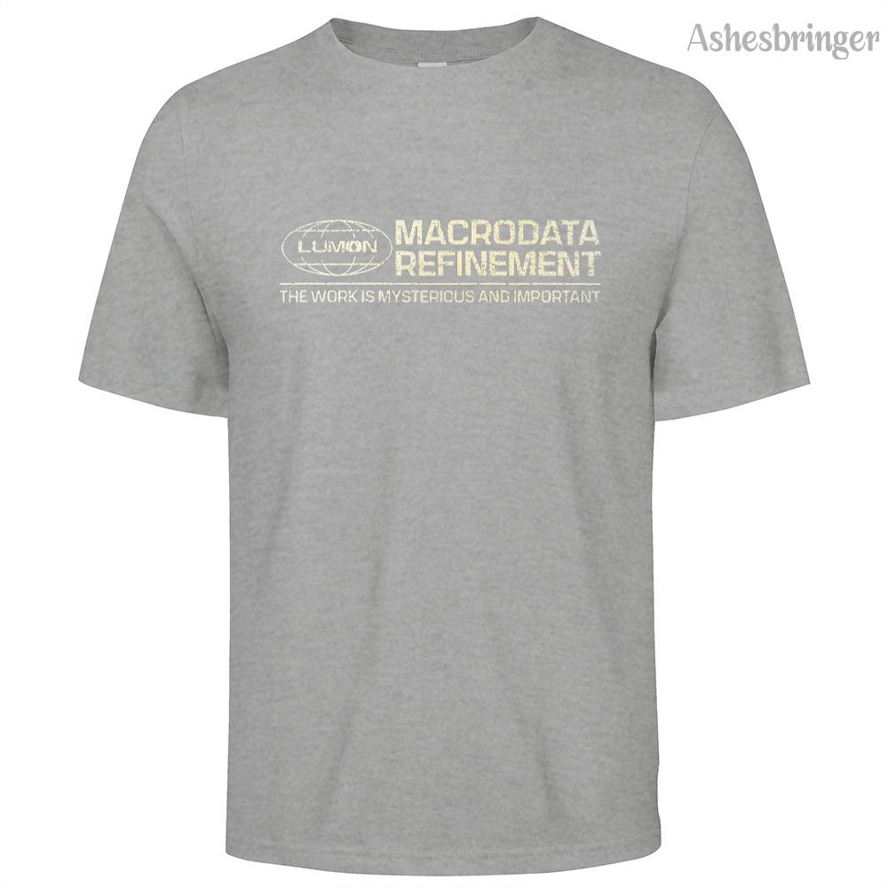 Pánské bavlněné grafické tričko Práce je tajemná a důležitá Streetový ležérní styl Tričko pro muže a ženy