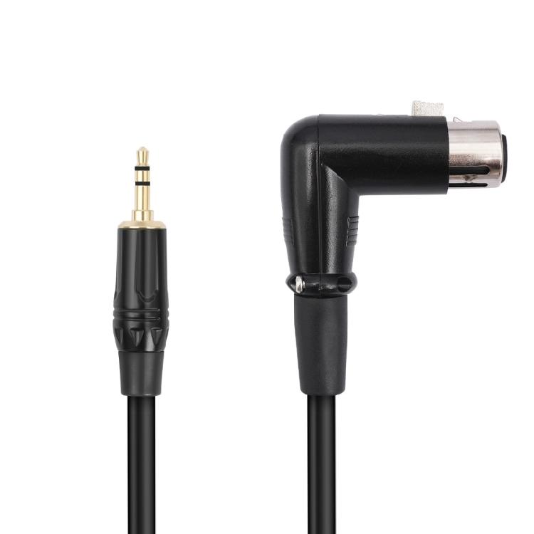 Travel 3.5mm TRS to 3Pin Microphone Cable for Space Saving Connection in Tight Studio Environment 30cm to 3.0m