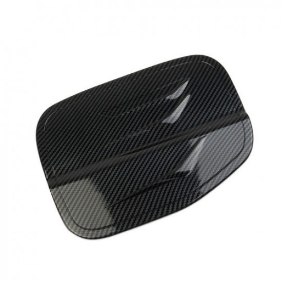 Carbon Fiber Style Exterior Fuel Tank cover trim For Honda Accord Accessories