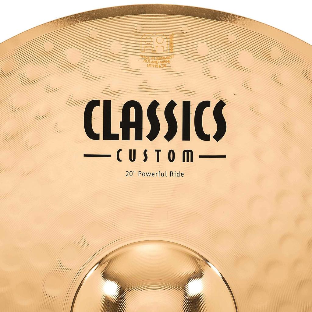MEINL Classics Custom Series Ride Cymbal Powerful Ride 20" CC20PR-B []
