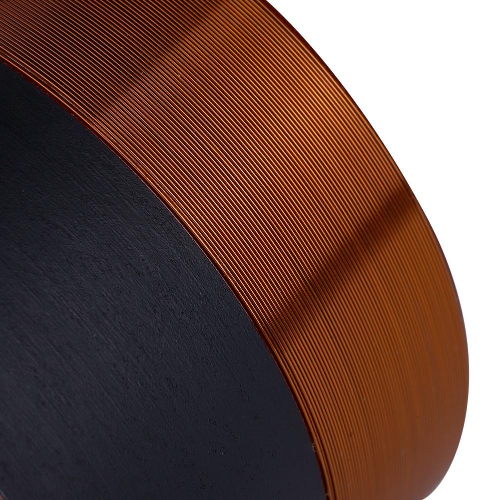 Cewka głośnika niskotonowego 75,5 mm, 2 warstwy, czarny drut. Cewka basowa do naprawy głośnika z instalacją sy