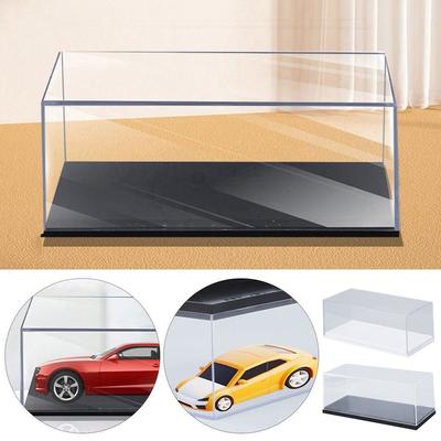 Acrylic Display Box 1/64 Diecast Model Car Model Car Dust Cover Practical Toy Display  Model