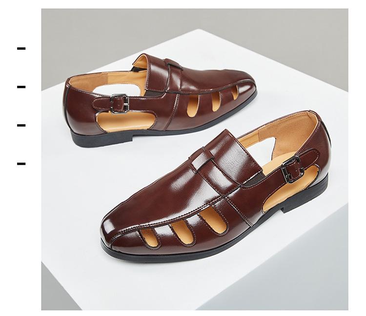Herren Große Atmungsaktive Slip-on Fischer Sandalen - Sommerlich Lässig Europäischer & Amerikanischer Stil