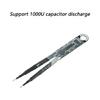 1000UF Capacitors Discharge Pen Tweezer Probes No Sparking Compact Portable Design 1000UF Discharge Tool