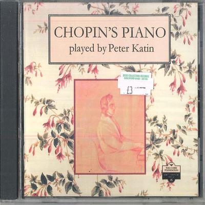 CD PETER KATIN Chopins Klavier CFC103 NICHT AUF DEM LABEL Kein Japan Klassisch Gebraucht