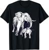 Beautiful Elephant Animal Wildllife Lover T-Shirt Unisex T-Shirt