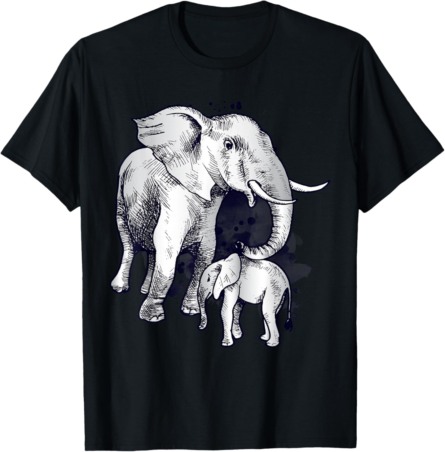 Beautiful Elephant Animal Wildllife Lover T-Shirt Unisex T-Shirt XL