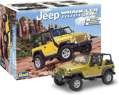 America Revell Jeep Wrangler Rubicon Plástico Modelo 14501 1/25