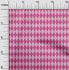 oneOone Cotton Flex Red Fabric Argyle Check Sewing Fabric By The Yard Printed Diy Clothing Sewing Supplies 40 Inch