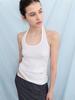 ATELIER NAIN Waffle Halter Sleeveless Top (T-7206)