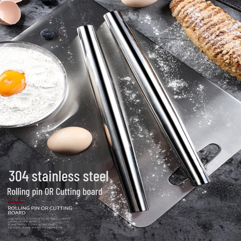 304 Stainless Steel Rolling Pin
