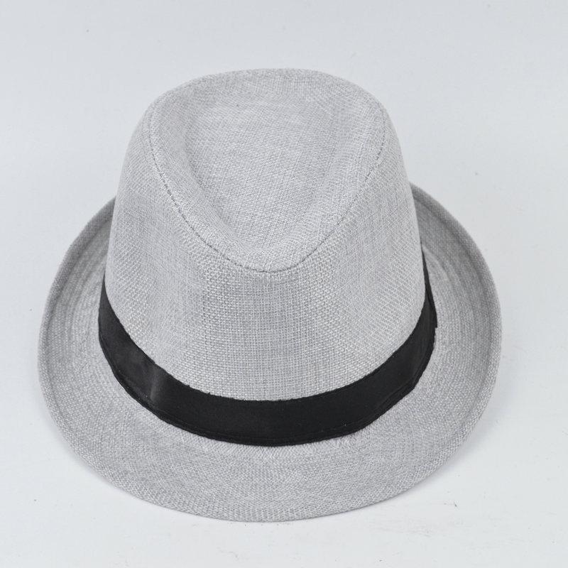Straw Trilby Sun Hat Mens Ladies Womens Summer Panama Designer Fedora Beach Hat