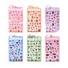 Cartoon Animal Sticker for Kid Craft Scrapbooking Journal Planner Phone Case Children Motivational Sticker for Rewarding