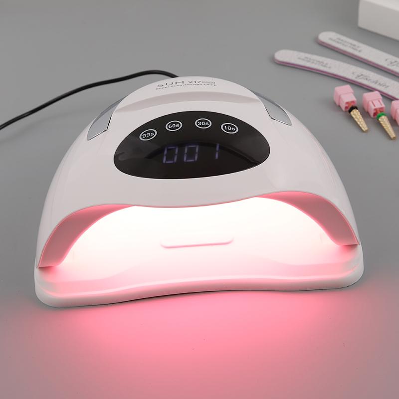 320W UV LED Lamp for Nails 72LEDs Nail Drying Lamp Fast Dry Nail Gel Polish Lamp With LCD Screen Auto Sensor Lamp for Manicure